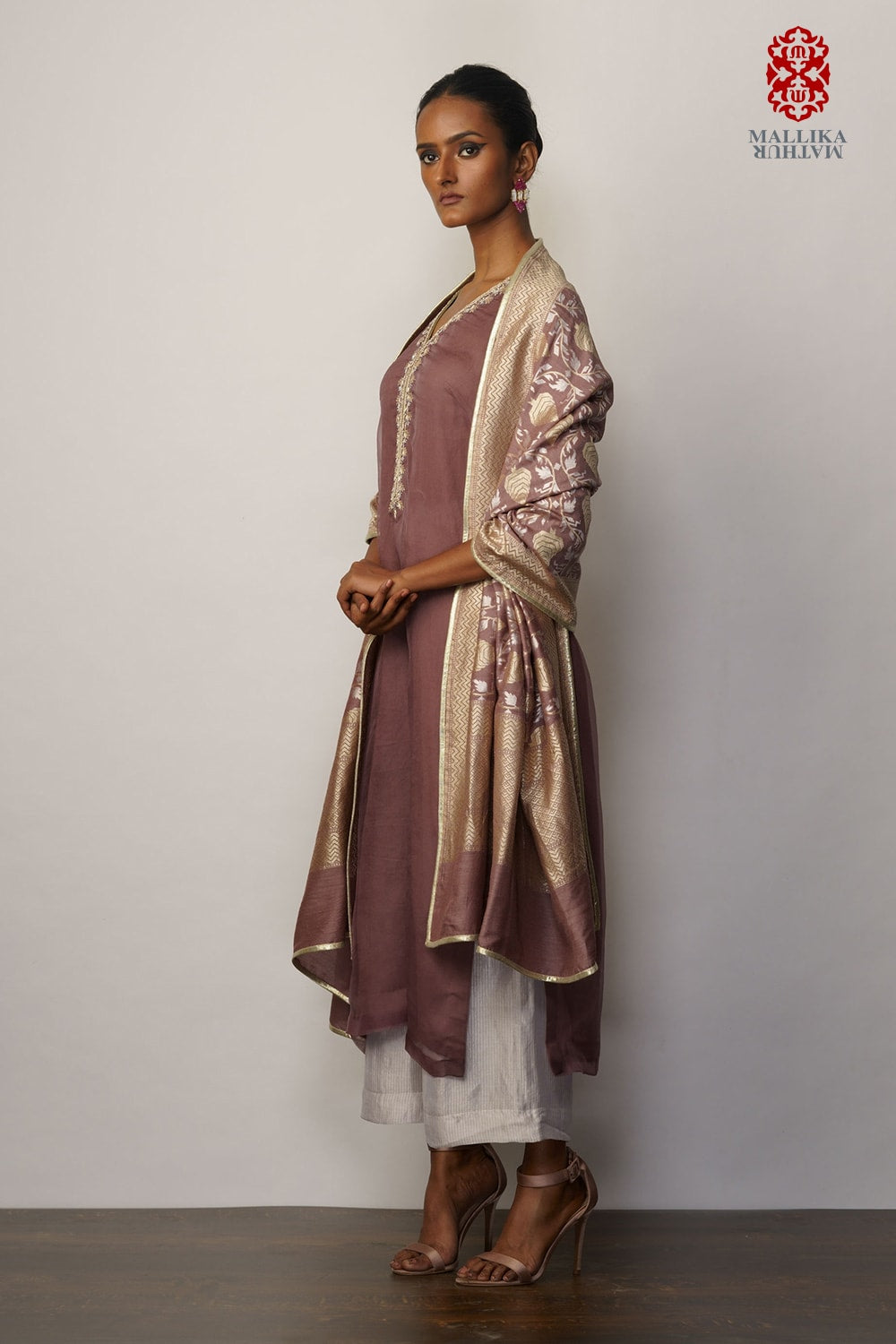 Dupatta munga tussar - image 3