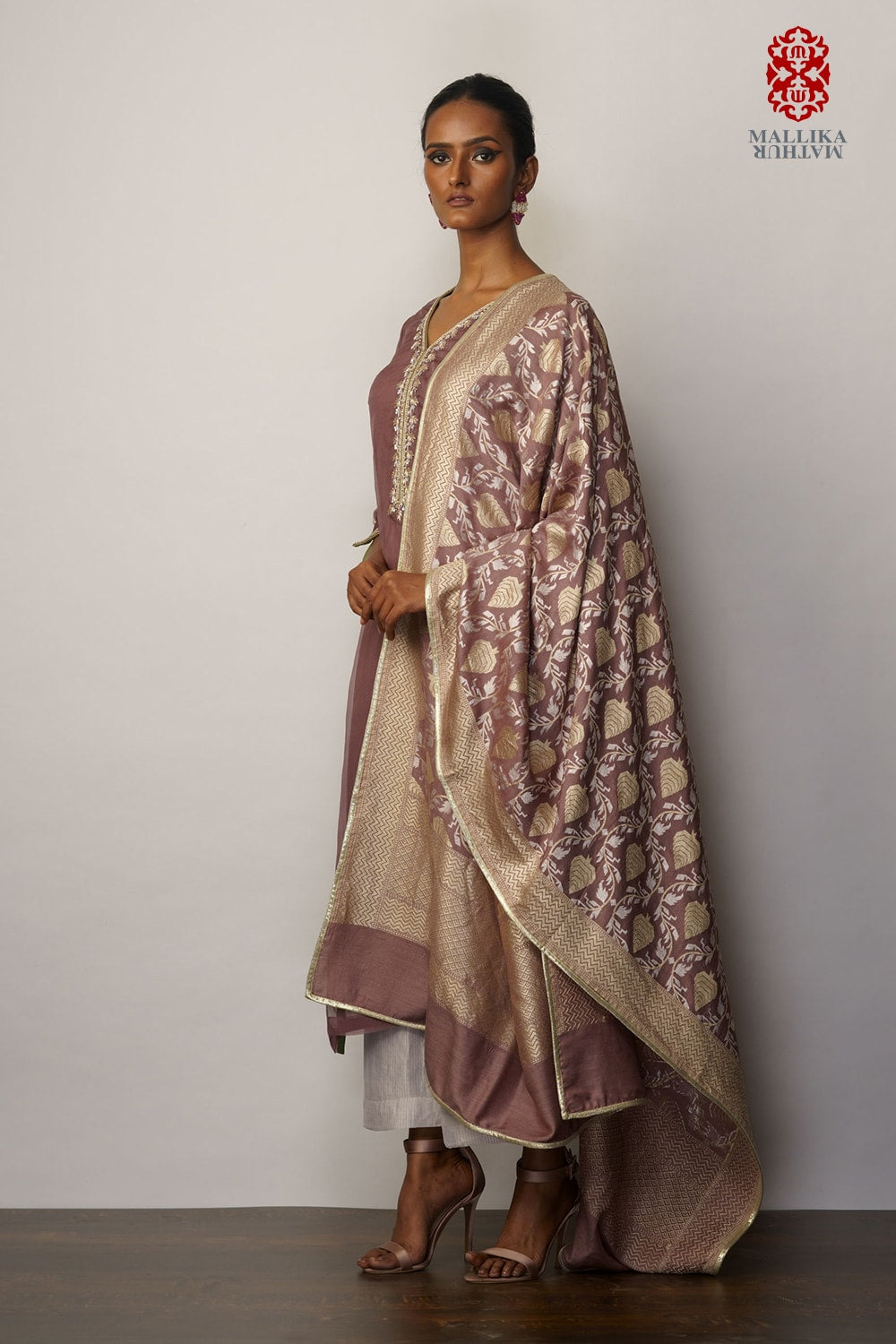 Dupatta munga tussar - image 2