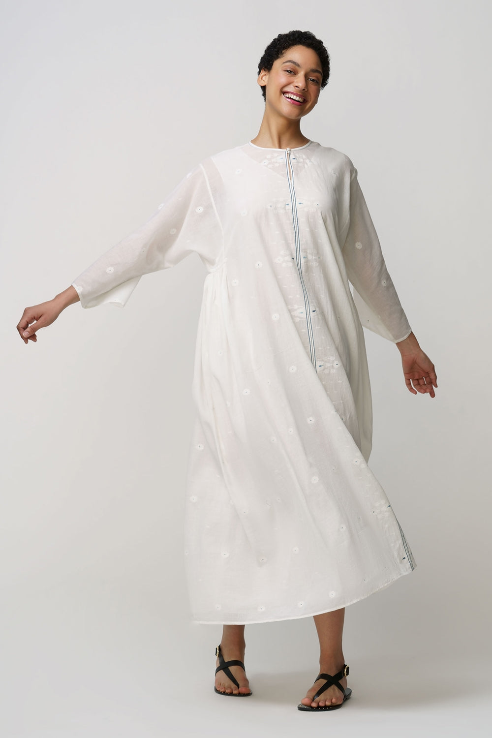 Dress baft hawa jamdani - image 4