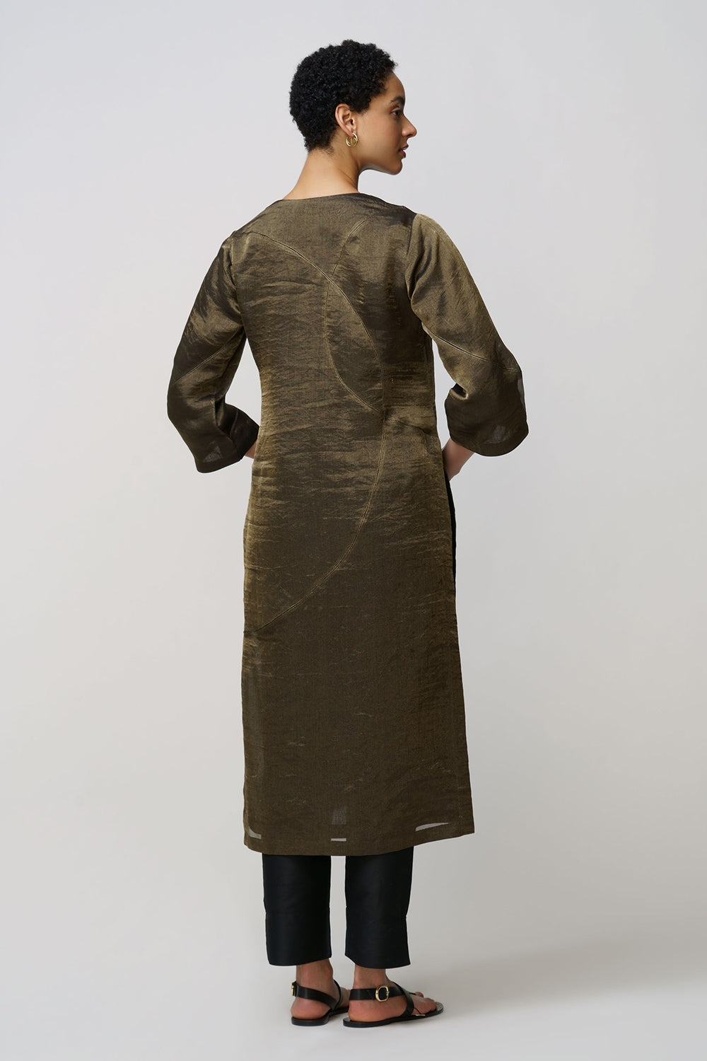 RainaKora tissue tunic beaded - image 4