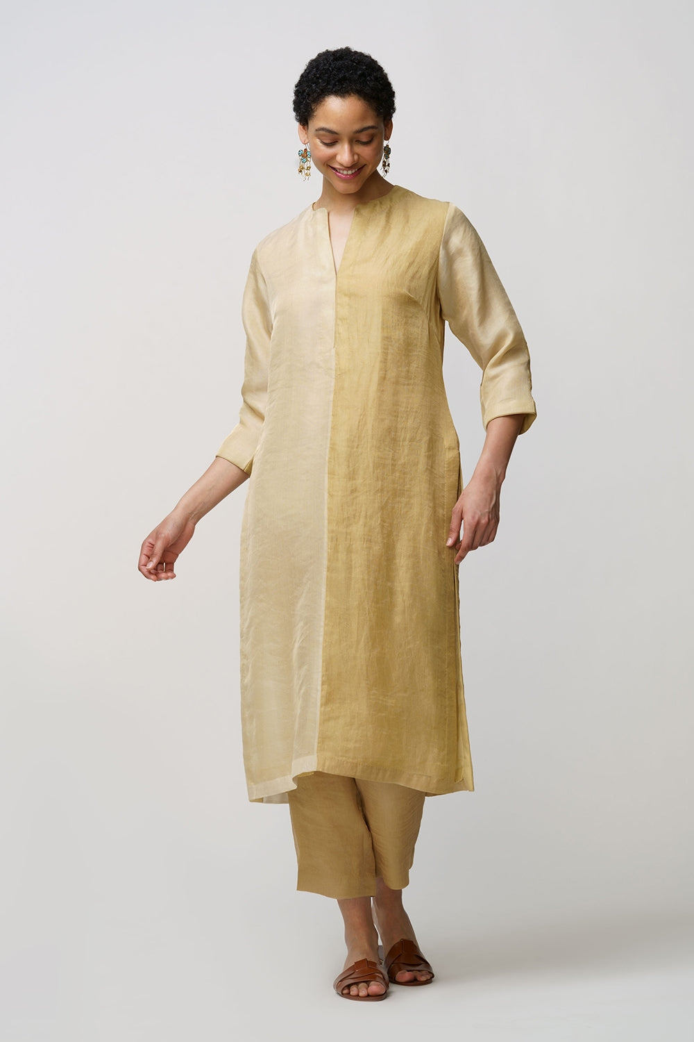 Zar' tunic gold tissue - image 2