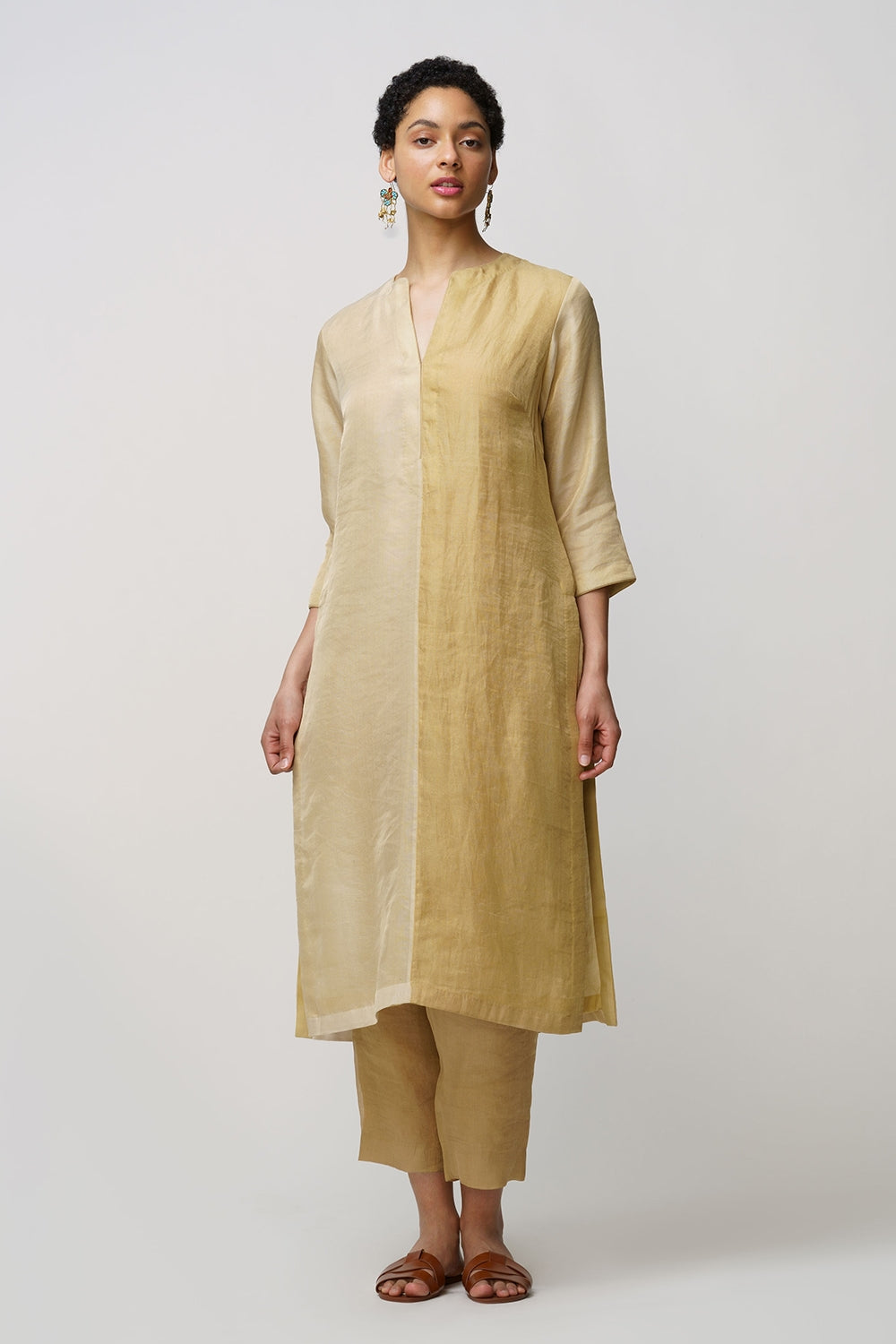 Zar' tunic gold tissue - image 3