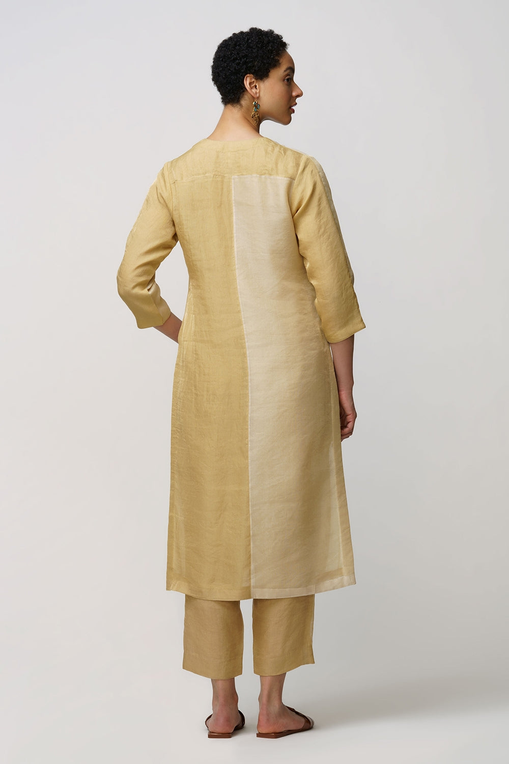 Zar' tunic gold tissue - image 5