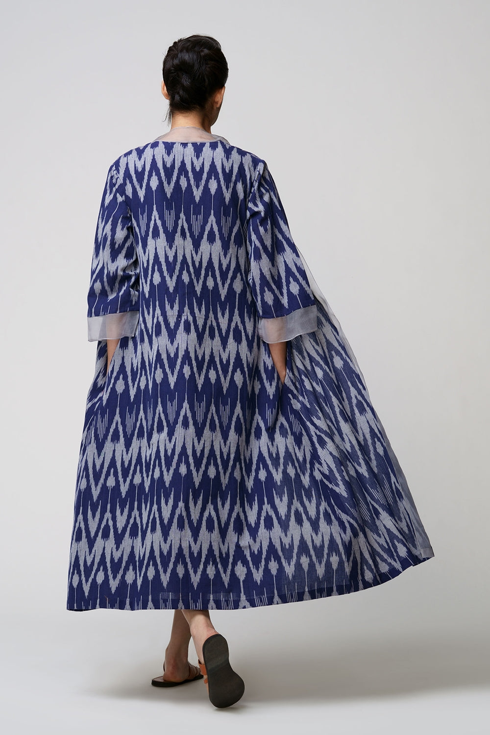 Akira' shrug ikat cotton