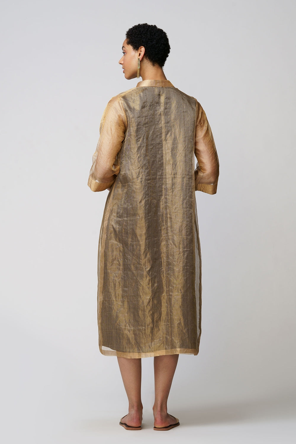 Zar' shrug tissue gold - image 4