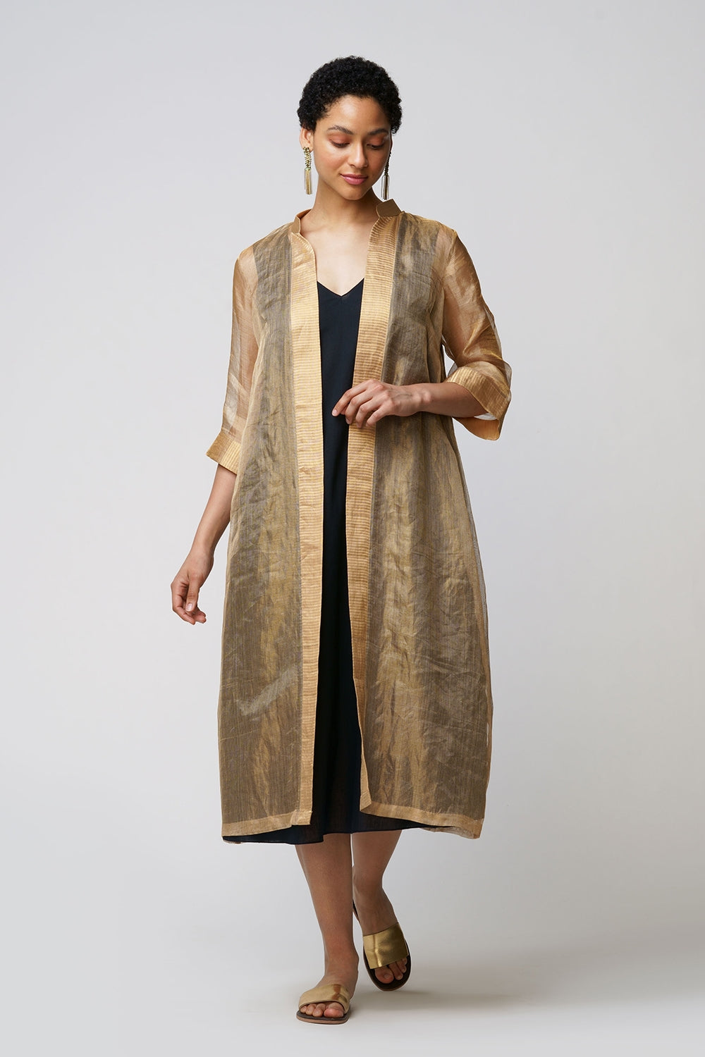 Zar' shrug tissue gold - image 2