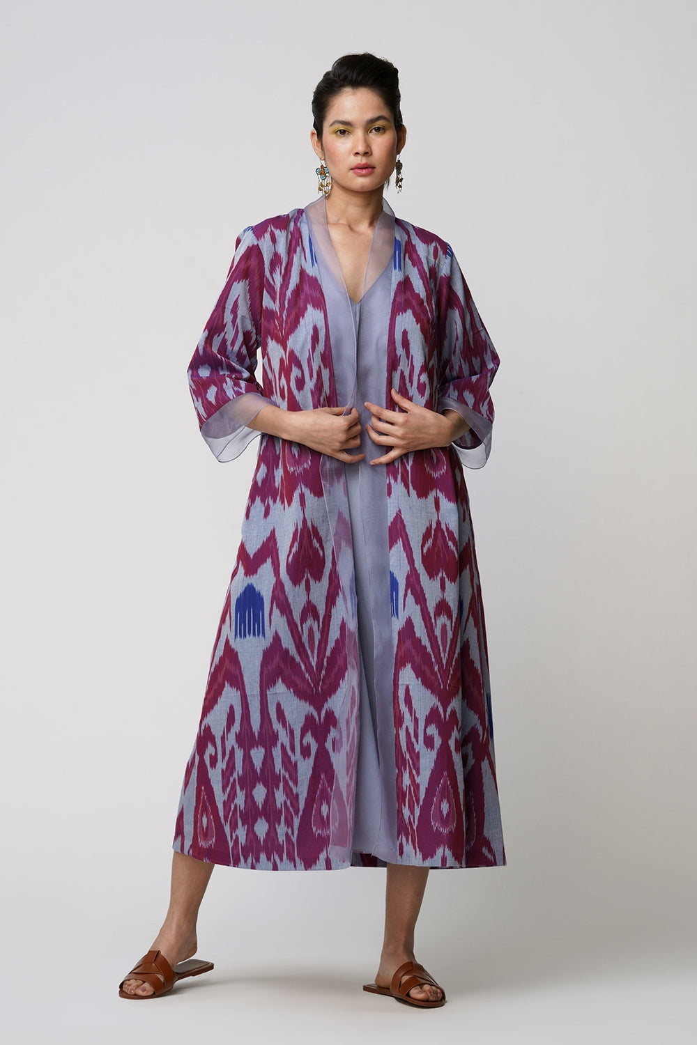 Akira' shrug ikat cotton - image 2