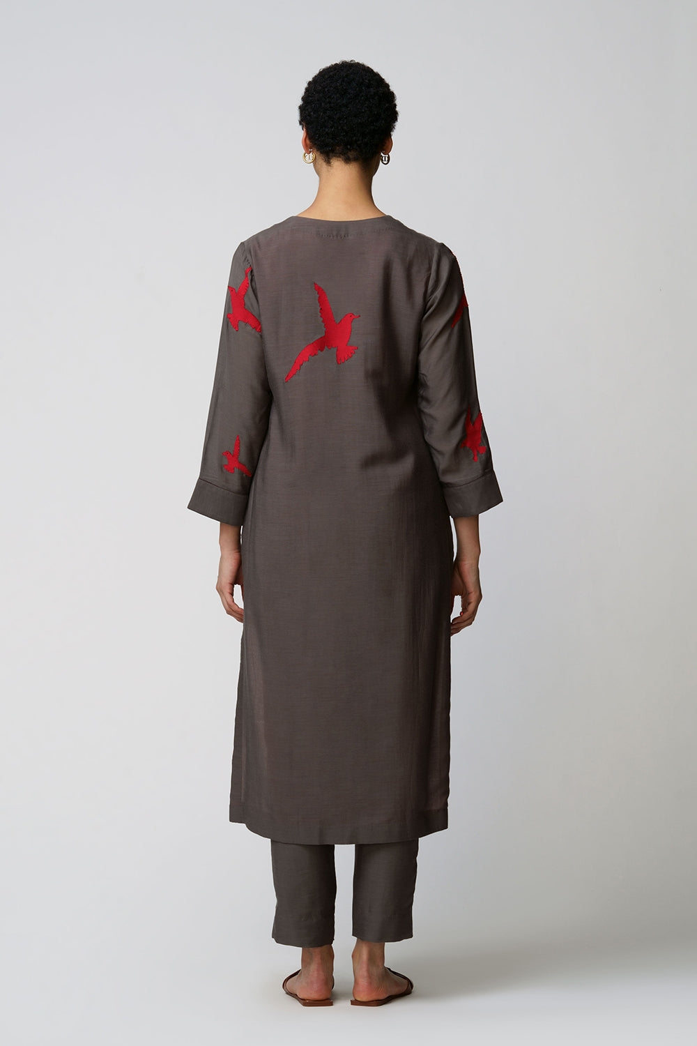 Parinda' tunic sea gulls applique - image 3