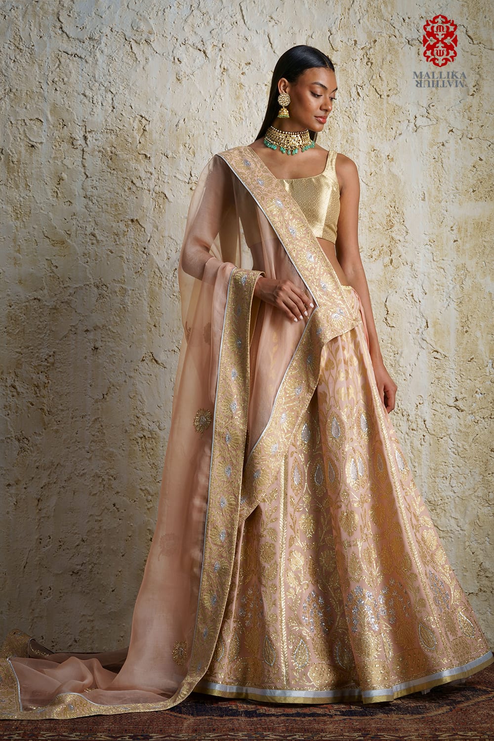 ‘Mehak’ silk georgette lehenga - image 3
