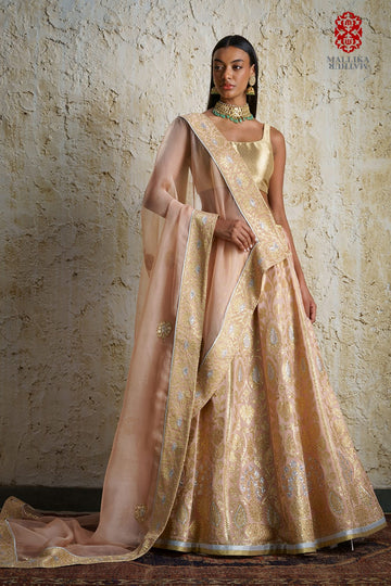 ‘Mehak’ silk georgette lehenga