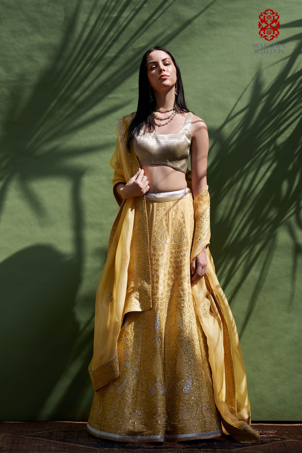 ‘Mehak’ silk georgette lehenga