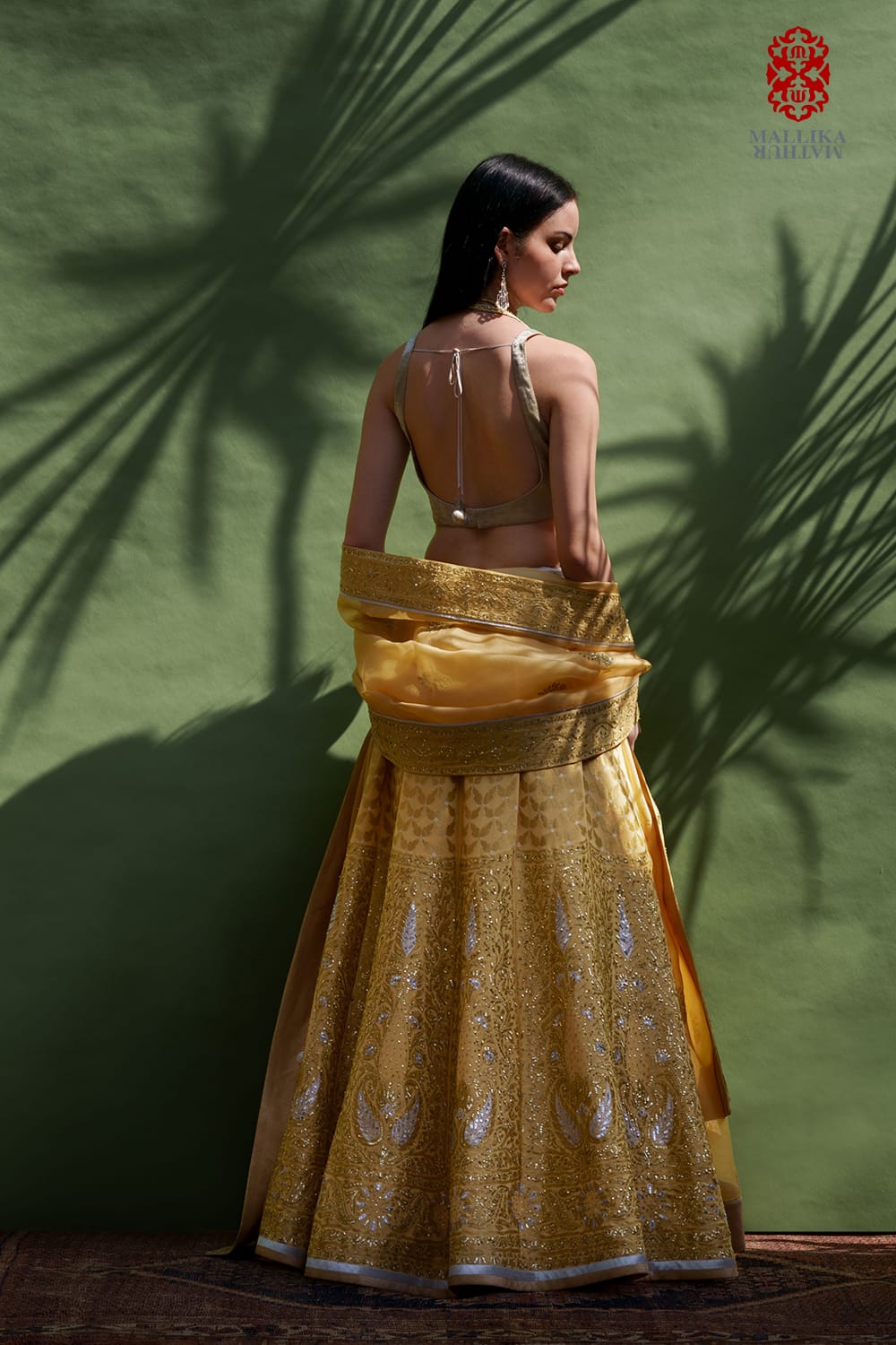‘Mehak’ silk georgette lehenga - image 3
