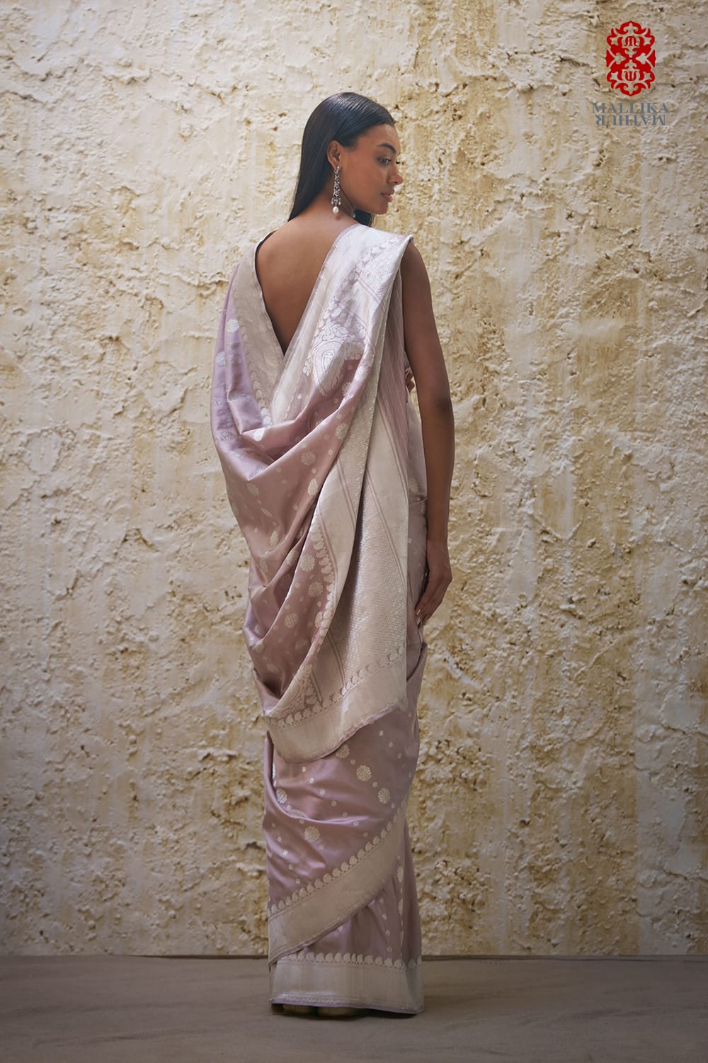 ‘Chunari buti’ Katan silk Banarasi sari - image 2