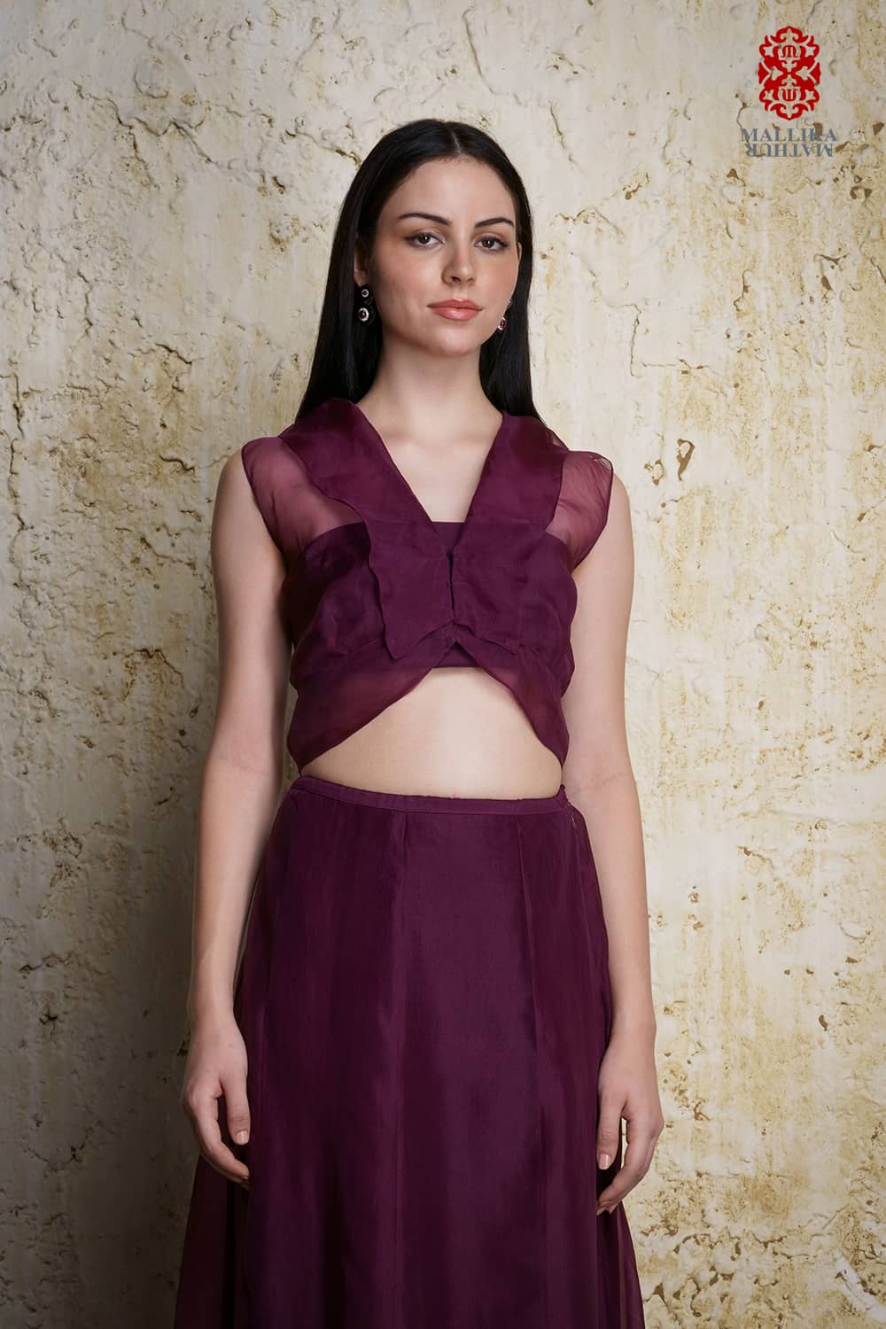 'AMORA’ kora silk skirt - image 3