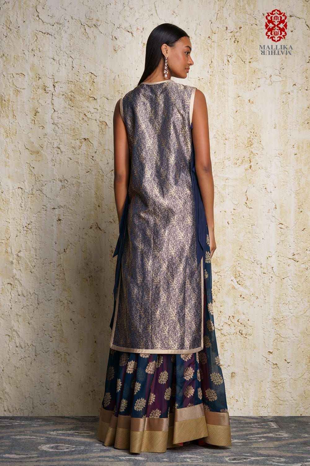 ‘Mizuki’ silk brocade oriental tunic - image 5