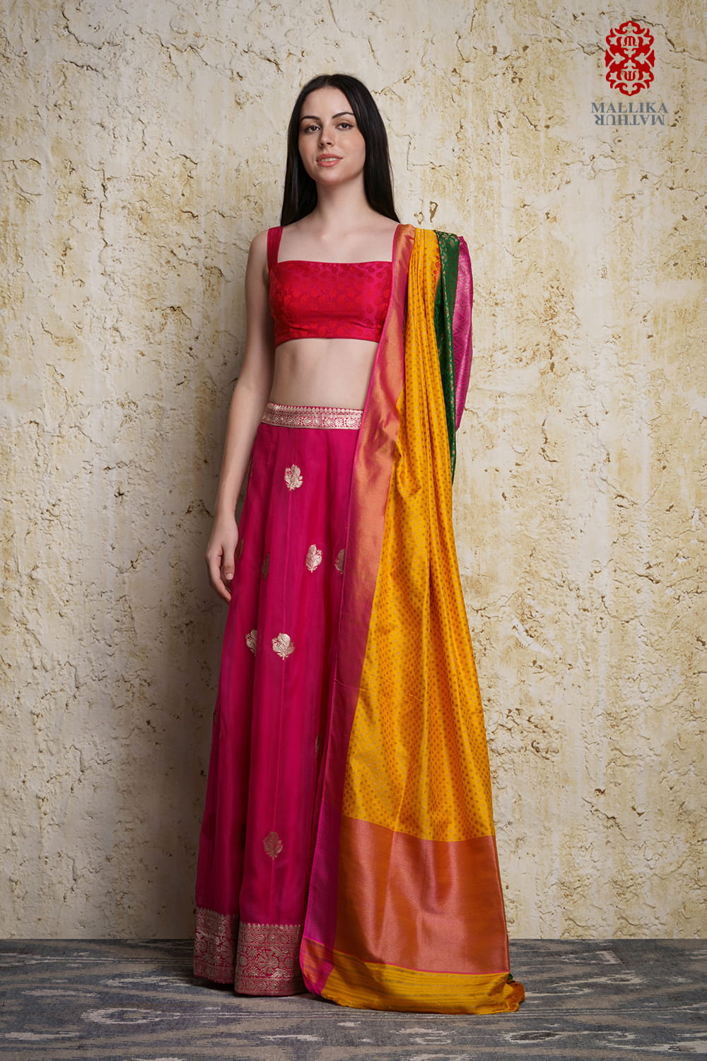 'Ashrafi' Dupatta silk rangkat
