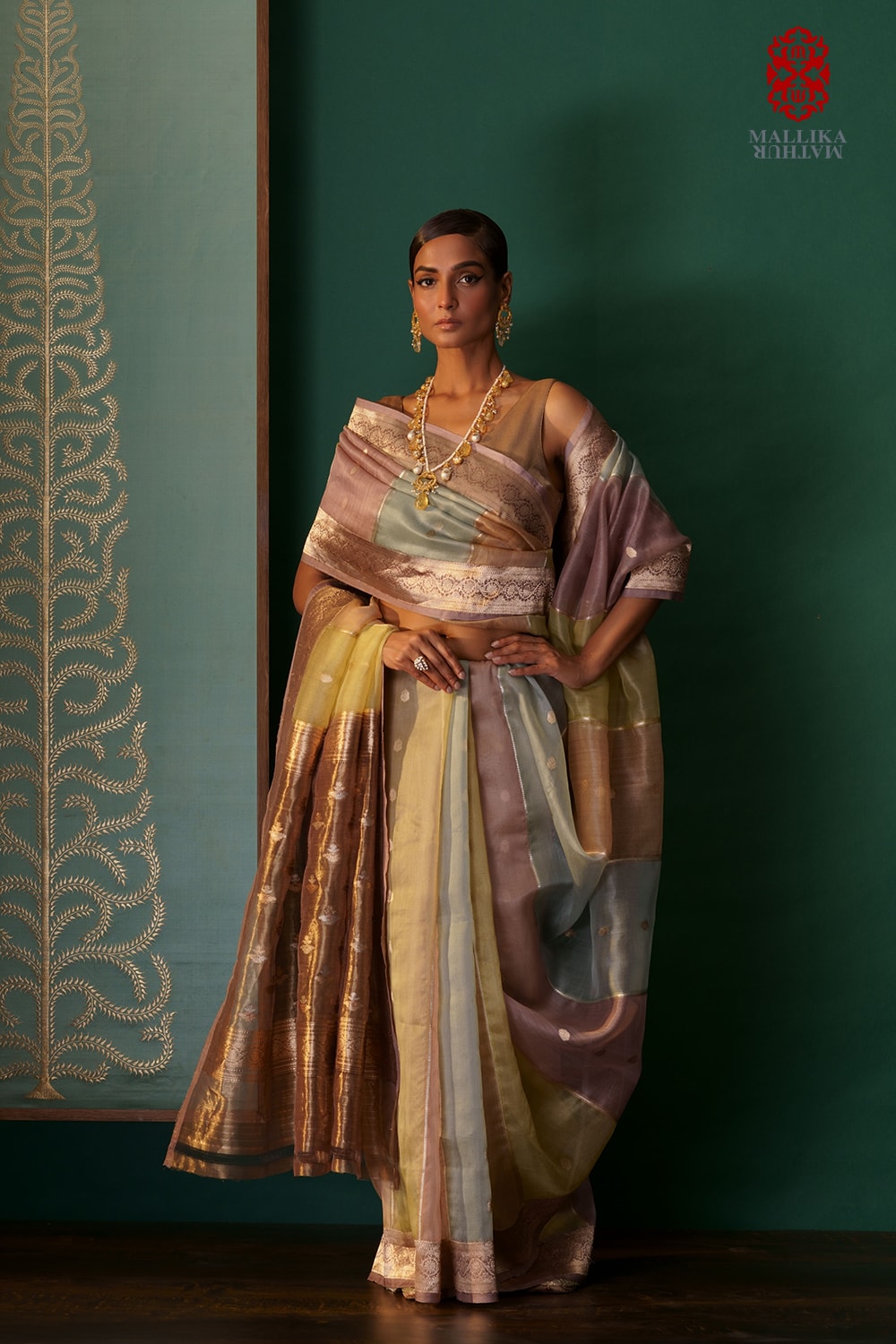 ‘Rang kat’ Benarasi kora silk sari - image 3