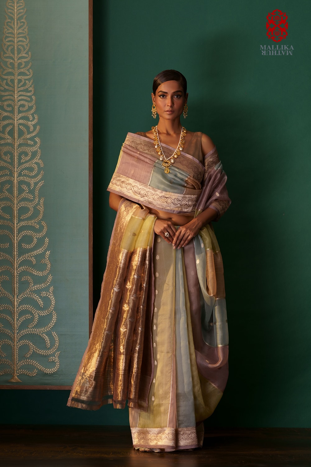 ‘Rang kat’ Benarasi kora silk sari - image 2