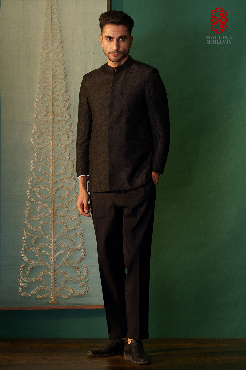 'Krsna' men's bandhgala - image 2