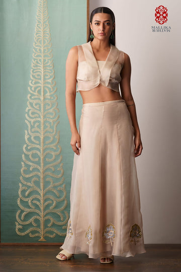 'Amora' kora silk skirt