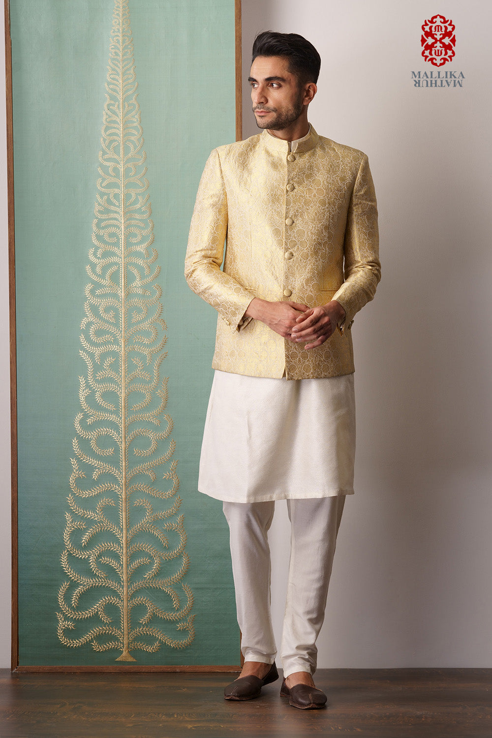 'Shikargah' men's Bandhgala - image 3