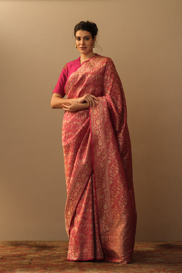 Shikargah jaal saree