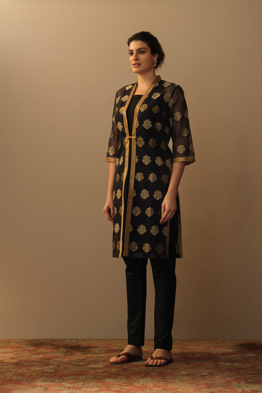 Kora kimono jacket black - image 2