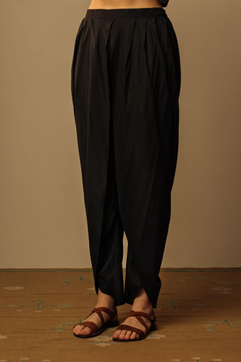 Tulip dhoti pant black